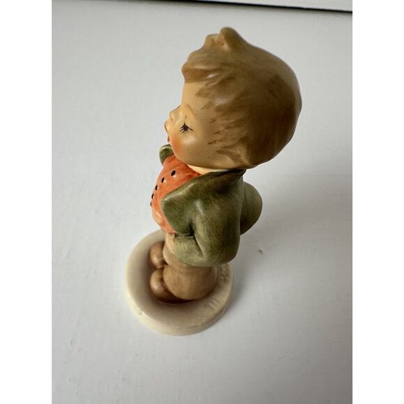 Goebel Hummel Club Band Steadfast Soprano #848 2002 Signed New Unboxed Marked - Picture 6 of 8